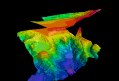 3d image from 3E using Fledermaus software
