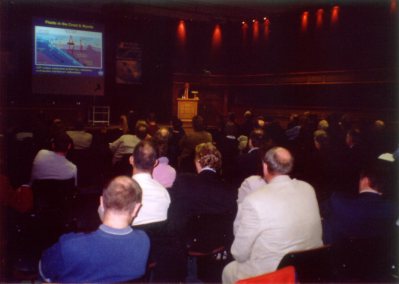 Dr. David Falvey, BGS addressing the delegates at the 2002 Seminar